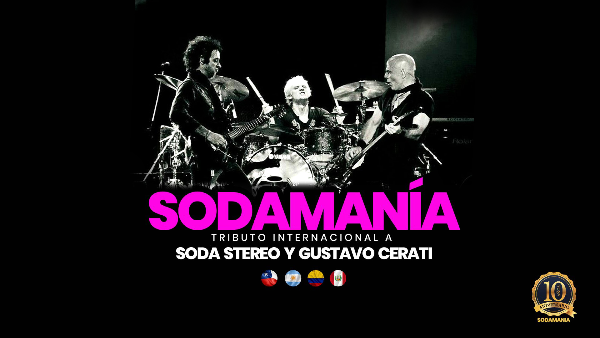 SODAMANIA Tributo Internacional a Soda Stereo y Gustavo Cerati